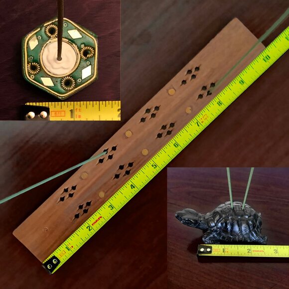 Preowned Singing Bowl with Incense Box and Burners - Picture 12 of 12